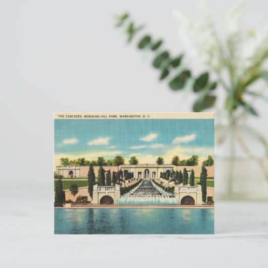 ワシントンD.C.マリディアンヒルパークザカスケーズ ポストカード (スタンド正面)