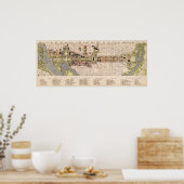 ワシントンD.C.モールプラン(1941年) ポスター (キッチン)