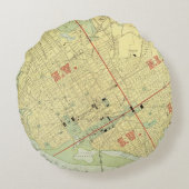 ワシントンD.C.、 ラウンドクッション (裏面)