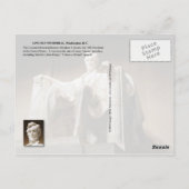 ワシントンD.C.リンカーン・メモリアル ポストカード (裏面)