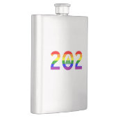 ワシントンD.C.レインボープライド フラスク (右)