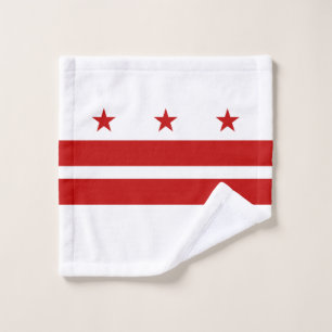 ワシントンD.C.州旗 ウォッシュタオル