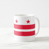 ワシントンD.C.州旗 コーヒーマグカップ (正面右)