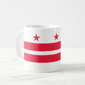 ワシントンD.C.州旗 コーヒーマグカップ (正面左)
