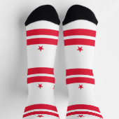 ワシントンD.C.州旗 ソックス (上部)