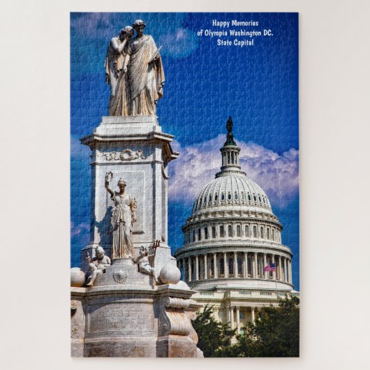 ワシントンD.C.州議事堂 ジグソーパズル (縦)