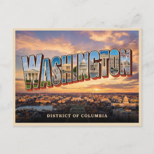ワシントンD.C.旅行 ポストカード