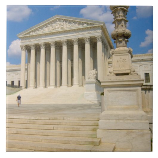ワシントンD.C.最高裁判所 タイル (正面)