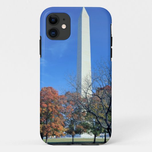 ワシントンD.C.、米国。 ワシントン記念塔の上昇 Case-Mate iPhoneケース (裏面)