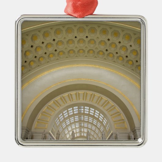 ワシントンD.C.、米国。 連合場所のインテリア メタルオーナメント (正面)