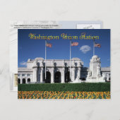 ワシントンD.C. Union Station exterior. ポストカード (正面/裏面)