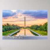 ワシントンD.C. Washington Monument ポスター (正面)