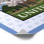 ワシントンDCさくらんぼブロッサムフェスティバルポスタープリント ポスター (角)