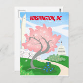 ワシントンDCさくらんぼ ポストカード (正面/裏面)