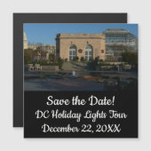 ワシントンDCでのクリスマスの植物園 (正面/裏面)