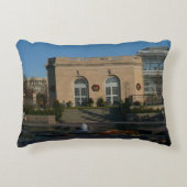 ワシントンDCでのクリスマスの植物園 アクセントクッション (正面)