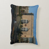 ワシントンDCでのクリスマスの植物園 アクセントクッション (裏面(縦))