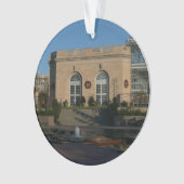 ワシントンDCでのクリスマスの植物園 オーナメント (正面)