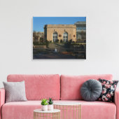 ワシントンDCでのクリスマスの植物園 キャンバスプリント (インサイチュ (リビング))