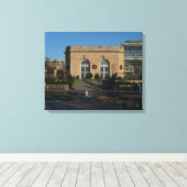 ワシントンDCでのクリスマスの植物園 キャンバスプリント (インサイチュ (ウッドフロア))