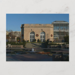 ワシントンDCでのクリスマスの植物園 シーズンポストカード