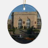 ワシントンDCでのクリスマスの植物園 セラミックオーナメント (左)