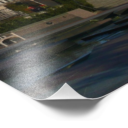 ワシントンDCでのクリスマスの植物園 フォトプリント (角)