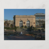 ワシントンDCでのクリスマスの植物園 ポストカード (正面)