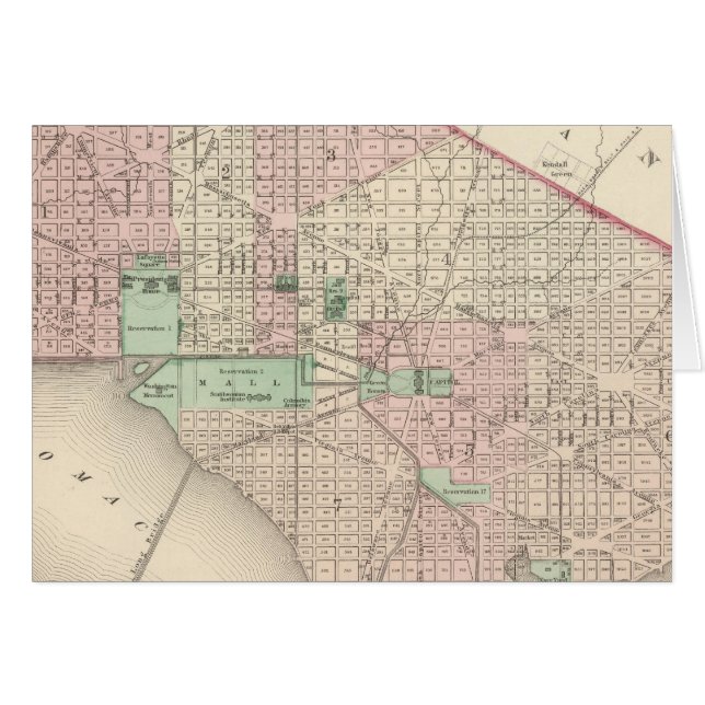 ワシントンDCとジョージタウン (正面横)