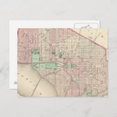 ワシントンDCとジョージタウン ポストカード (正面/裏面)