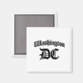 ワシントンDCのお土産の長袖 マグネット (正面/裏面)