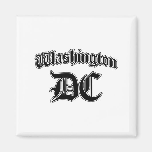ワシントンDCのお土産の長袖 マグネット (正面)