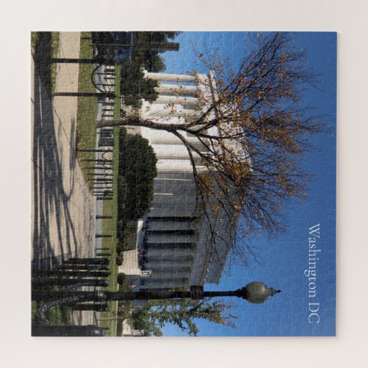 ワシントンDCのエイブラハム・リンカーン記念碑 ジグソーパズル (横)