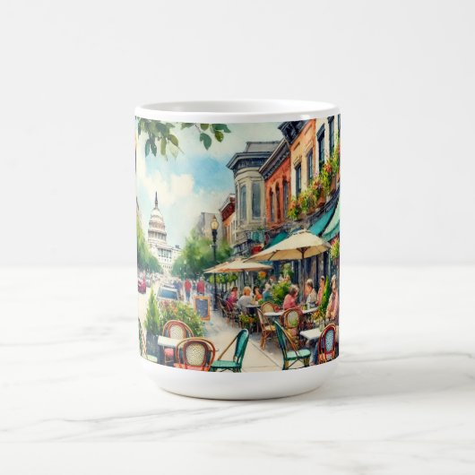 ワシントンDCのカフェ コーヒーマグカップ (中央)