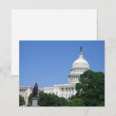 ワシントンDCのキャピトル建物 (正面/裏面)