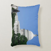 ワシントンDCのキャピトル建物 アクセントクッション (正面(垂直))