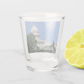 ワシントンDCのキャピトル建物 ショットグラス (裏面)