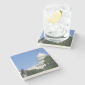 ワシントンDCのキャピトル建物 ストーンコースター (横)