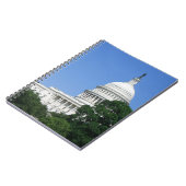 ワシントンDCのキャピトル建物 ノートブック (左側)