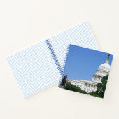 ワシントンDCのキャピトル建物 ノートブック (内部)