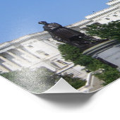 ワシントンDCのキャピトル建物 フォトプリント (角)