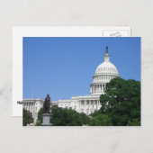 ワシントンDCのキャピトル建物 ポストカード (正面/裏面)