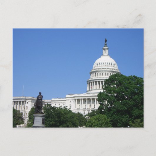 ワシントンDCのキャピトル建物 ポストカード (正面)