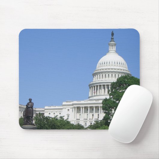 ワシントンDCのキャピトル建物 マウスパッド (マウス)