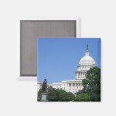 ワシントンDCのキャピトル建物 マグネット (正面/裏面)