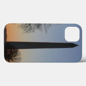 ワシントンDCのサンセット時のワシントンモニュメント Case-Mate iPhoneケース (裏面 (横))