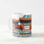 ワシントンDCのチャイナタウン。 コーヒーマグカップ (正面左)