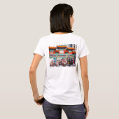ワシントンDCのチャイナタウン。宇佐 Tシャツ (裏面フル)