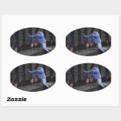 ワシントンDCのベトナムメモリアルウォールを訪問。 楕円形シール (シート)