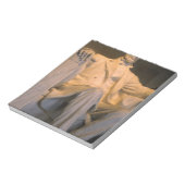 ワシントンDCのリンカーン記念碑。 ノートパッド (回転)